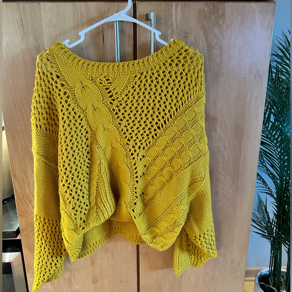 Chunky knit sweater